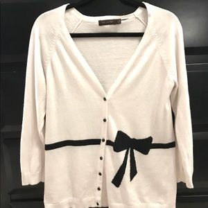 The Limited Bow Cardigan